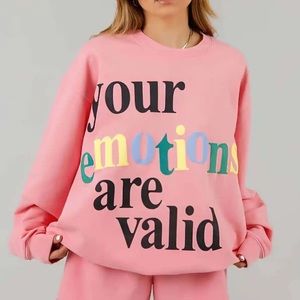 The Mayfair Group
Emotions Are Valid Graphic Sweatshirt